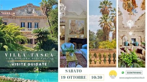 Visita Guidata Tra I Saloni Di Villa Tasca Il 19 Ottobre