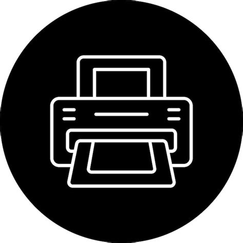 Premium Vector Printer Icon