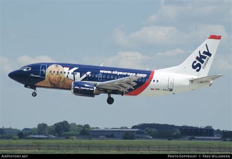 Aircraft Photo Of Om Sea Boeing Y Skyeurope Airlines