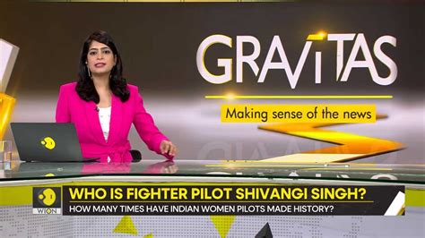 Gravitas India S First Woman Rafale Pilot In Wargames Gravitas News