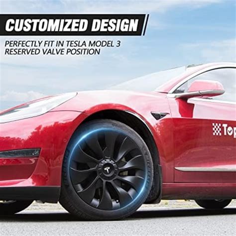 ThinSGO Tesla Model Y Navkapsel Modell Y Cap 19 Tums Navkapslar Heavy