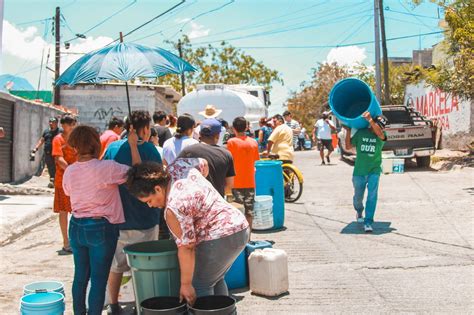 Crisis Del Agua En Nuevo León Intensifican Reparto De Agua En Pipas