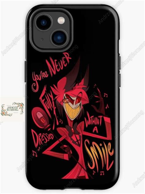 Alastor Phone Case Hazbin Hotel Phone Case Alastor Hazbin Hotel Iphone Case The Radio Demon