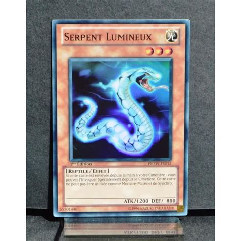 Carte YU GI OH PHSW FR013 Serpent Lumineux NEUF FR Cdiscount Jeux