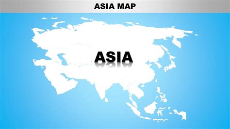 Asia continents powerpoint maps | Presentation Graphics | Presentation ...