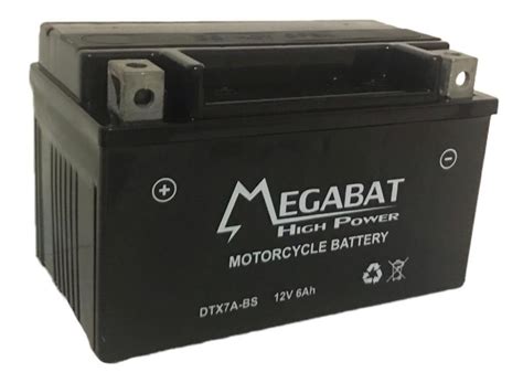 Bateria Moto Dtx A Bs V Ah Megabat Dynavolt Ytx A Bs Mc Srl