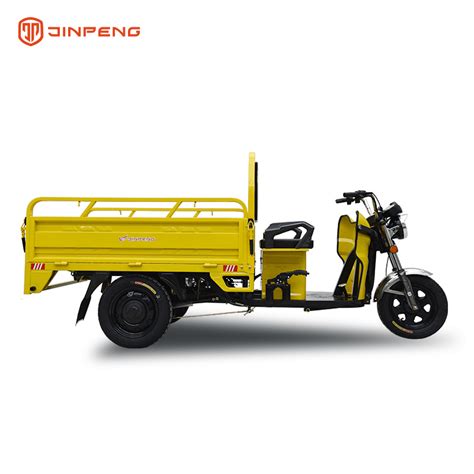 Jinpeng Brand 2023 New Design Cheap 1000W 1200W Electric Cargo Tricycle