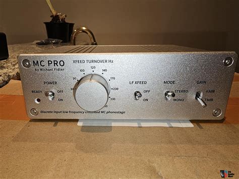 Mc Pro Moving Coil Phono Stage By Michael Fidler For Sale Us Audio Mart