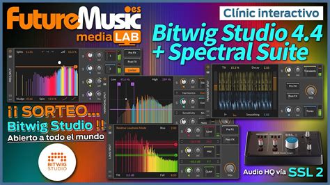 Bitwig Studio Spectral Suite Revolucionan Tu Mezcla Y Dise O