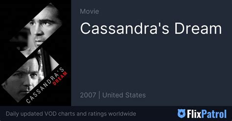 Cassandras Dream • Flixpatrol