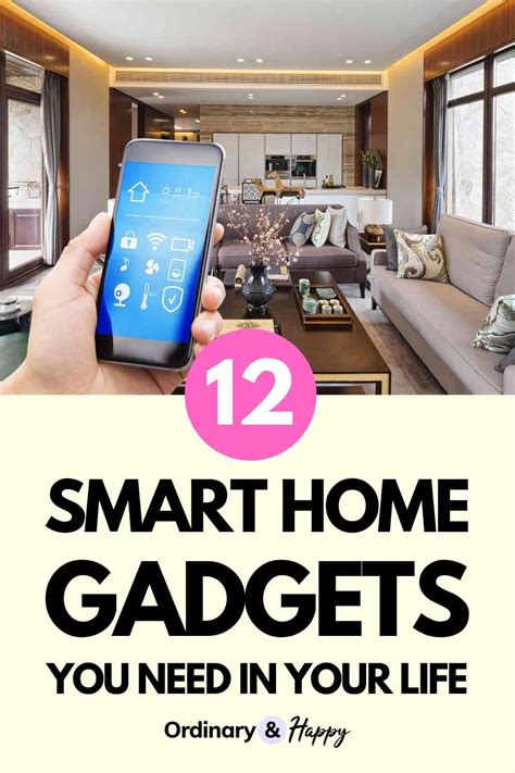 12 Cool Smart Home Gadgets You'll Want in Your Home - Ordinary and Happy