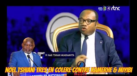 NOEL TSHIANI SORT DE SON SILENCE SUR KAMERHE ET LES MIYIBIS DE LA