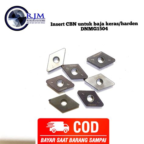 Insert Pahat Bubut CBN DNMG 15 04 Cocok Untuk Material Keras Pas Di