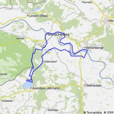 Radwege Und Routen In Und Um Luftkurort Arendsee Bikemap Deine