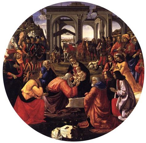 Artwork Replica Adoration Of The Magi 1487 By Domenico Ghirlandaio