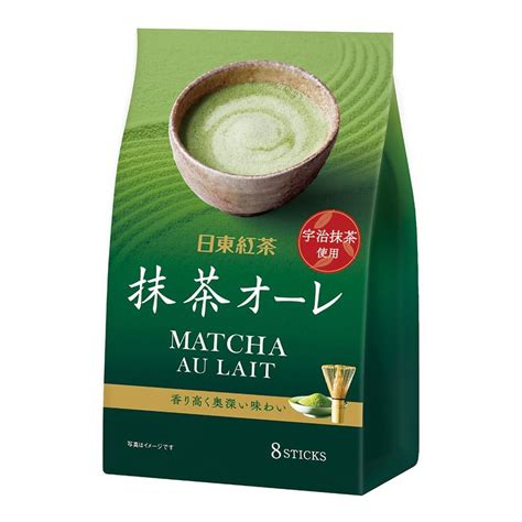 Get NITTO TEA Matcha Au Lait Individual Package 8pcs Delivered Weee