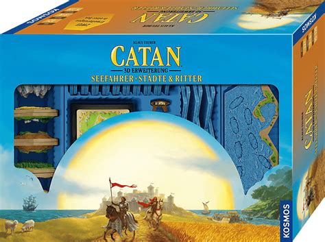 KOSMOS Catan 3D Seefahrer Städte Ritter Brettspiel Mehrfarbig