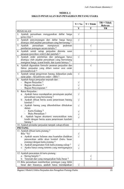 Scribd Vpdfs Bab 3 Permasalahan Modul Ii MODUL 2 SIKLUS PENJUALAN