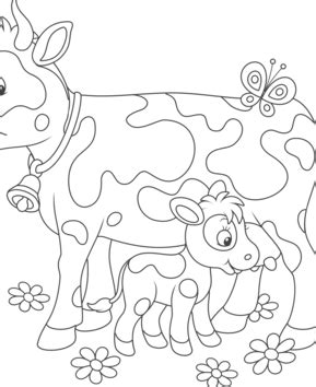 Coloriage Coloriages Animaux Animaux Ferme Doigts