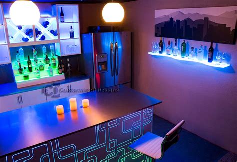 LED Shelving Home Bar Ideas Products Ideas