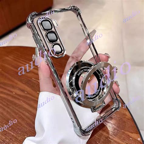 Infinix Hot Pro G Four Corner Plating Transparent Phone Case With