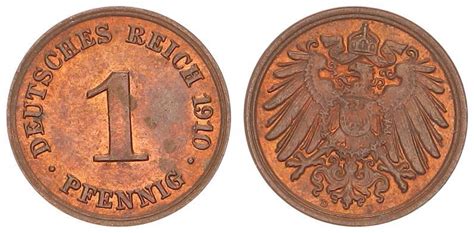 Deutschland Kaiserreich Kaiserreich Pfennig J D Pr Gefrisch