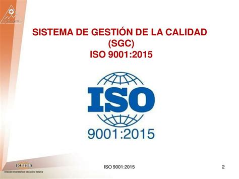 Sistema de gestión de la calidad ISO 9001 2015 María Pisconte uDocz