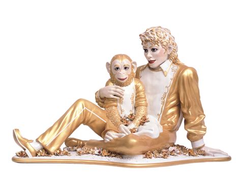Michael Jackson and Bubbles - Astrup Fearnley Museet