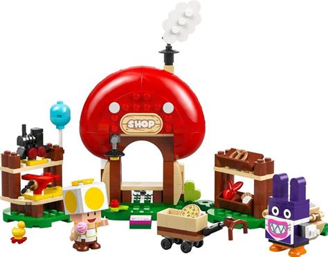 Lego Super Mario Nabbit At Toad S Shop Brickeconomy