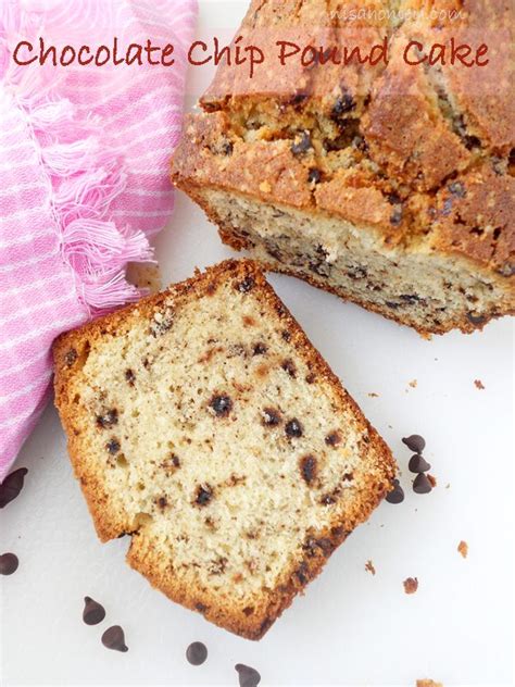 Chocolate Chip Pound Cake Recipe