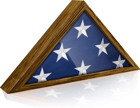 American Veteran Flag Funeral Flag Display Case Flag Display Folded