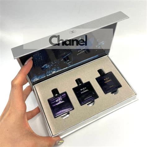 ORIGNAL BLEU DE CH N L 3IN1 PERFUME SET FOR MEN 3X10ML SET FLAP