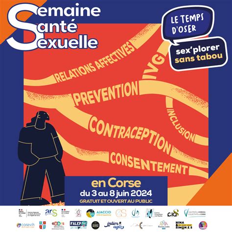 Save The Date Semaine Sante Sexuelle Aiutu Corsu