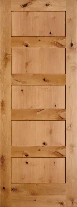 Knotty Alder Shaker Interior Door