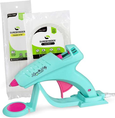 Cordless Corded Full Size Hot Glue Gun Kit With All Purpose Hot Glue Roll And Tough High
