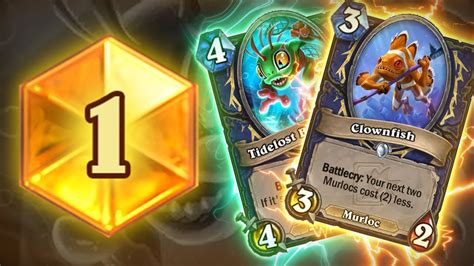 This New Deck Gives You FAST WINS Murloc Shaman Hearthstone YouTube