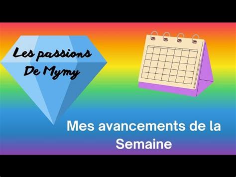 Mes Avancements De La Semaine YouTube