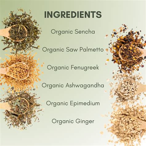 Organic Testosterone Blend | Full Leaf Tea Company