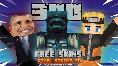 Pixel Strike D Free Skins Especial Subs Edit Lendy Youtube