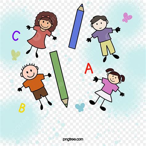 School Child Clipart Png Characters