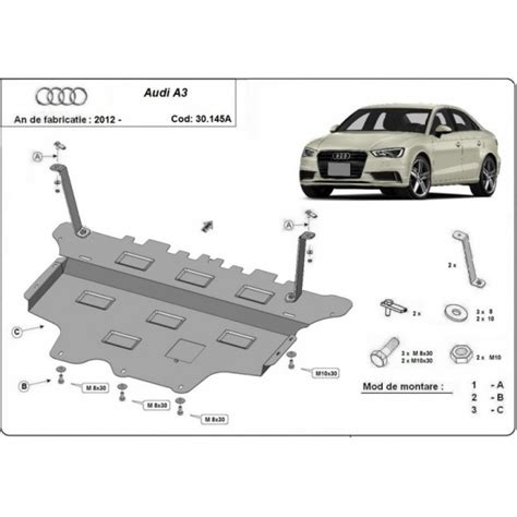 Cubre Carter Met Lico Audi A V Caja De Cambios Autom Tica