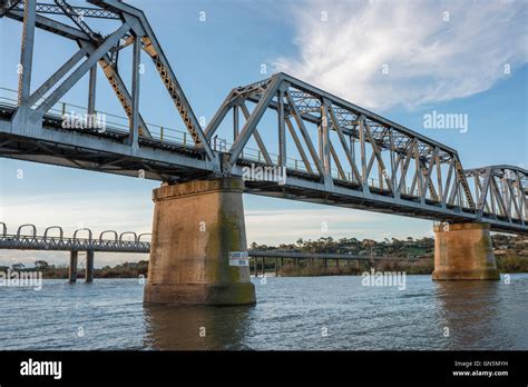 The Bridges Over The River Murray At Murray Bridge South Australia