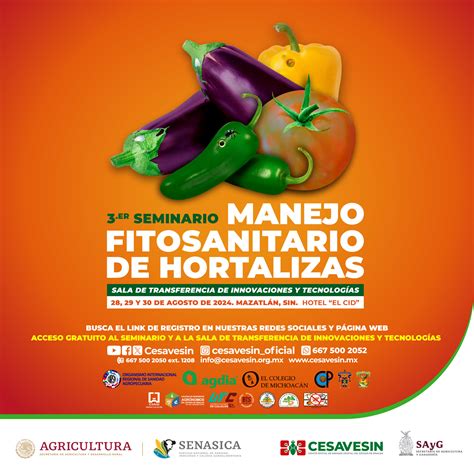 Cesavesin Invita A Su Tercer Seminario Fitosanitario De Manejo De