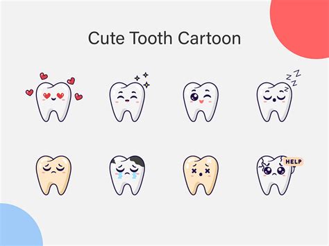 Cute Tooth Cartoon by Aby Musa on Dribbble