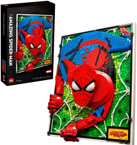 Art The Amazing Spider Man Super Hero Building Kit 31209 For Sale Las