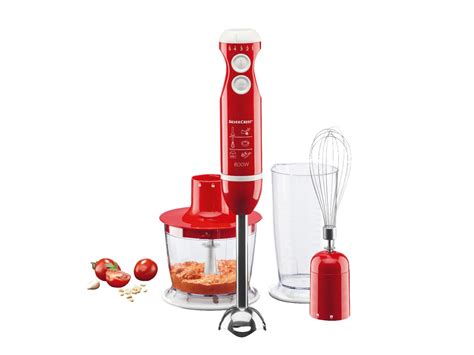 Silvercrest Kitchen Tools W Stainless Steel Hand Blender Set Lidl