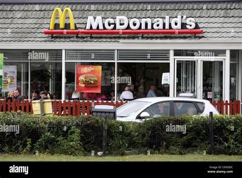 Mcdonalds Fast Food Restaurant Stock Photo Alamy
