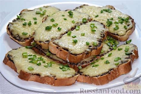 Горячие бутерброды, рецепты на RussianFood.com: 472 рецепта горячих ...