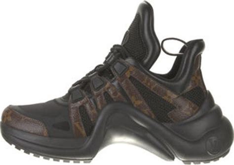 Louis Vuitton Monogram Leather Chunky Sneakers Shopstyle