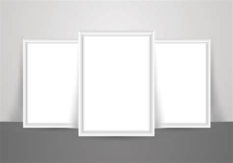 Blank White Poster Mockup For Pictures 225283 Vector Art At Vecteezy